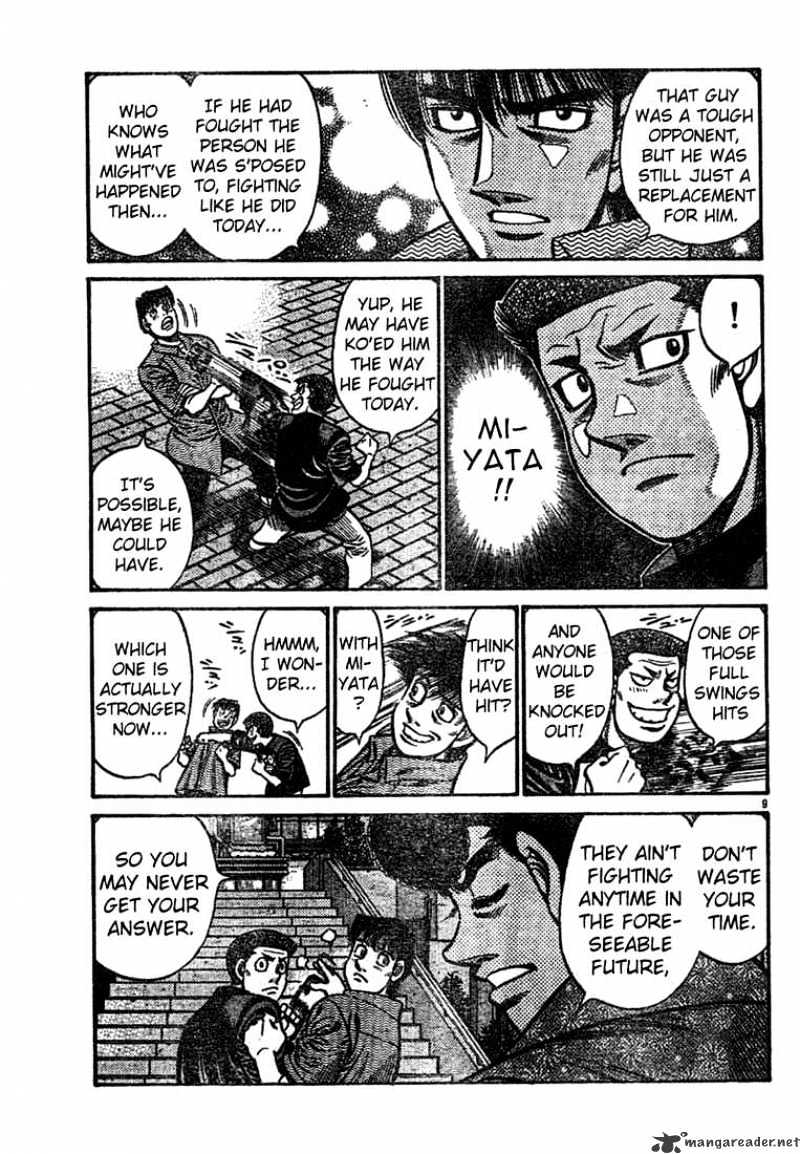 Hajime no Ippo: Fighting Spirit, Chapter 741 image 09